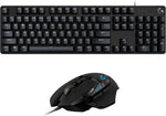 Logitech G502 Hero High Performance Wired Gaming Mouse with Hero 25K Sensor, RGB, Adjustable Weights, 11 Programmable Buttons - Black