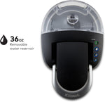 Compact single-serve K-Cup pod coffee maker with 3 brew sizes and smart start feature