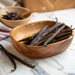 FitNClean Madagascar Vanilla Beans Bulk Fresh Organic Grade A Pods Non-Gmo 5 Long for Baking and Extract