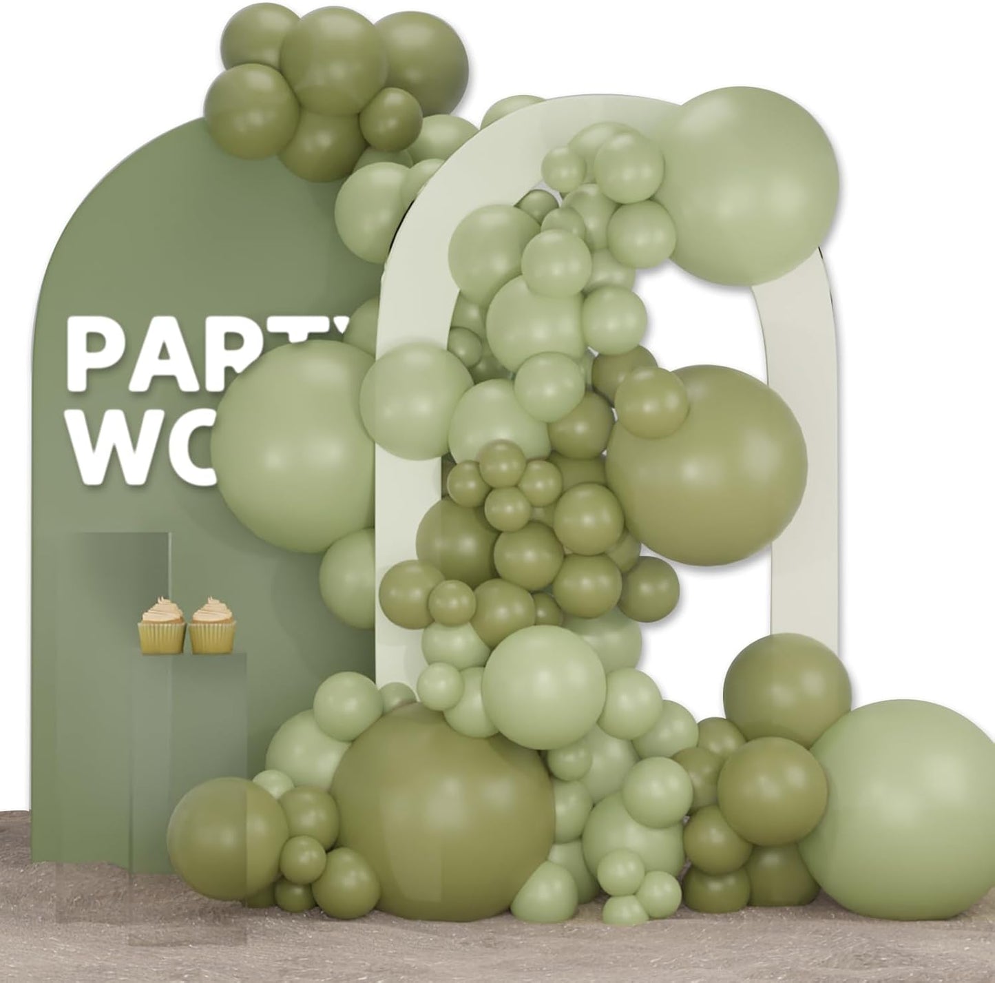 PartyWoo Gold Balloons 140pcs Different Sizes of 18 12 10 5 Inch Gold Balloon Arch Kit Garland for Birthday Wedding Anniversary Baby Shower Graduation Retirement Casino Party Decorations Gold-G101