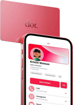 dot. Card - Digital Business Card - Tap Compatible with iPhone & Android (Black)