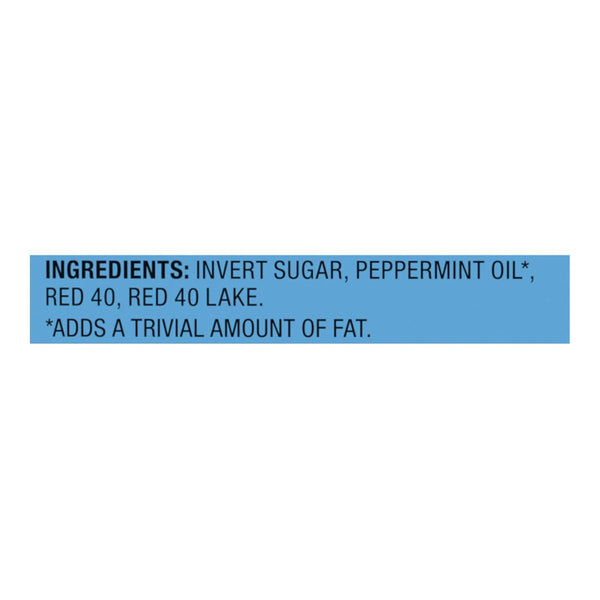 brachs bobs sweet stripes soft peppermint candy, individually wrapped pieces, 3.9 lb tub
