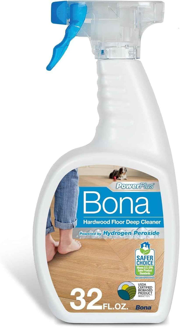 Bona Hardwood Floor Cleaner Refill - 128 fl oz - Unscented - Refill for Bona Spray Mops and Spray Bottles - Residue-Free Floor Cleaning Solution for Wood Floors