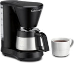 Cuisinart 5-Cup Coffee Maker with Stainless Steel Carafe and Removable Water Reservoir
