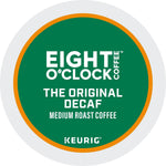 Eight O'Clock Coffee The Original Decaf Single-Serve Keurig K-Cup Pods