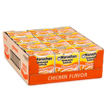 Maruchan Instant Lunch Ramen Noodles, Chicken Flavor - Japanese-Style Instant Noodle Soup, Ready in 3 Minutes