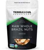 Terrasoul superfoods organic brazil nuts, 1 lb raw unsalted rich in selenium