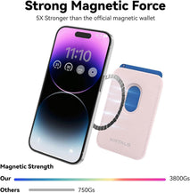 Magnetic wallet for iPhone and other smartphones with RFID blocking technology