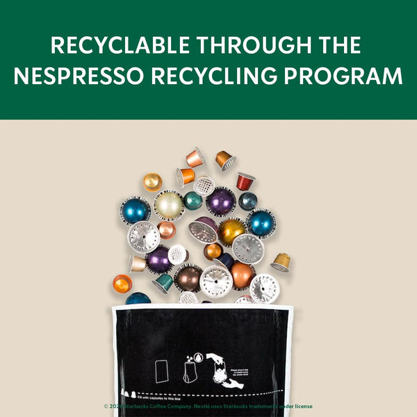 Starbucks by Nespresso Vertuo Coffee Pods, 30-count, Medium Roast, 7.8 oz Brew Size