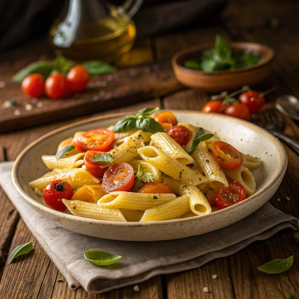 365 Organic Penne Rigate Pasta, 16 Ounces, Italian Durum Wheat Semolina, Made in Italy