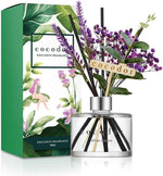 COCODOR Reed Diffuser Set with Preserved Baby's Breath with Sticks/April Breeze / 6.7oz / Scent Fragrance Oil Diffuser for Bedroom Bathroom Home Décor