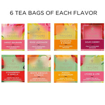 Taylors of Harrogate Assorted Green & Herbal Teas Sampler Variety Pack Gift Box