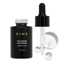 dime beauty hyaluronic acid serum, 1 oz / 30 ml, ultra hydrating face serum
