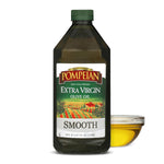 Pompeian Smooth Extra Virgin Olive Oil - 68 Fl Oz - First Cold Pressed for Cooking and Baking