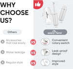 Easy@Home Portable Bidet Kit for Travel: EPB-01 Grey, 380mL Handheld Sprayer for Women & Men