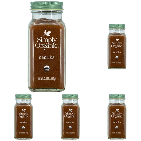 Simply Organic Cayenne Pepper, 2.50 Ounce, Pure, Organic, No GMOs, Kosher, Versatile Spice for Chili and Curries