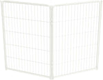 FXW Homeplus Unleashed Indoor Dog Playpen - Stress-Free and Safe Play, Heavy Duty 24 Inch 6 Panels Dog Pen for Puppy and Small Dogs, Black│Patented