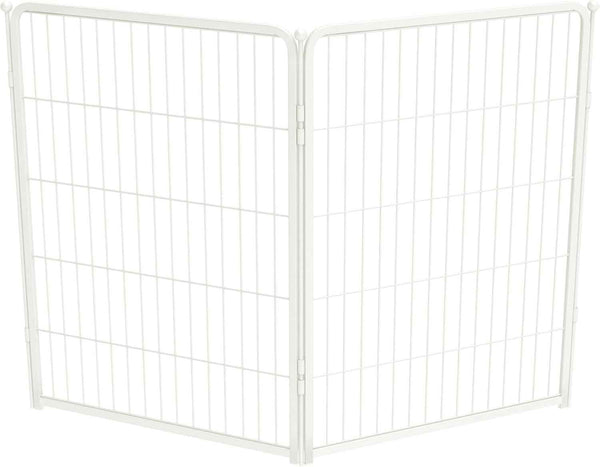 FXW Homeplus Unleashed Indoor Dog Playpen - Stress-Free and Safe Play, Heavy Duty 24 Inch 6 Panels Dog Pen for Puppy and Small Dogs, Black│Patented