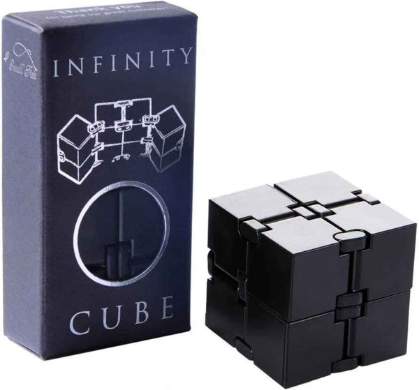 Infinity Cube Sensory Fidget Toy, 3x3 Mini Gadget for Stress Relief and Anxiety