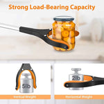 32" Grabber Reacher Tool, 2-Pack Foldable Reacher Grabber Pickup Tool with 360° Rotating Jaw & Magnet