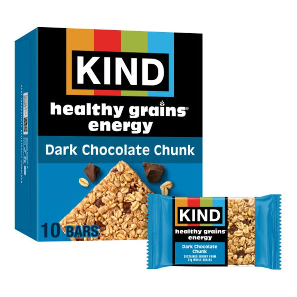 KIND Grains Energy Bars, Mixed Berry, Gluten Free, 10 Count