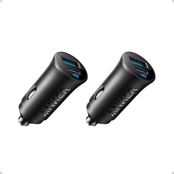 Anker 30W 2-Port USB-C Car Charger for iPhone and Samsung