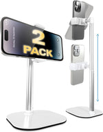 Adjustable Cell Phone Stand for Desk, Phone Stand for Recording, iPhone Holder for Filming
