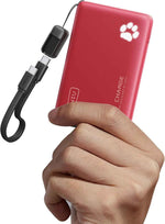 INIU Portable Charger, Ultra Slim 45W Fast Charging with Attached USB C Cable, Flight-Safe 10000mAh PD Power Bank Battery Pack, Travel Essential Phone Powerbank for iPhone 17 16 Samsung S25 Google etc