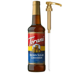Torani Vanilla Flavored Coffee Syrup, 25.4 Fl Oz, Pump Included, Versatile Sweetener