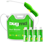 BugMD Ant Killer & Bug Spray Concentrate - Indoor Cockroach and Roach Killer, Spider Spray for Home, Fly and Insect Defense, Essential Oils, Plant-Powered, Eco-Friendly Pest Control - 3.7 Oz