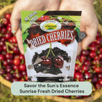 Sunrise Fresh Dried Sweet Cherries, 1 lb Bag, Unsweetened, No Sugar Added