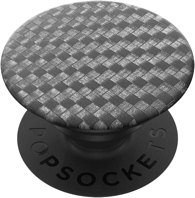 PopSockets Phone Grip with Expanding Kickstand, Adhesive Grip - Black