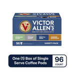 Victor Allen's Coffee Variety Pack, 96 Count, Single Serve Coffee Pods for Keurig K-Cup Brewers