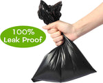 Dream&Glamour strong poop bags, 300-count, 9" x 13", extra thick, leak-proof, odor-proof, bone-shaped dispensers