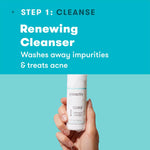 Proactiv 30-day acne skin care kit with benzoyl peroxide face wash, repairing spot treatment and exfoliating toner