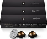 Nespresso Capsules Vertuo Double Espresso Scuro Dark Roast Coffee Pods 30-Count