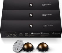 Nespresso Capsules Vertuo Double Espresso Scuro Dark Roast Coffee Pods 30-Count