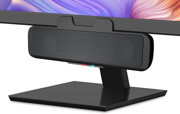 Cyber Acoustics ca-2890 usb stereo speaker bar for pc mac chromebook easy control