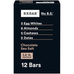 RXBAR Protein Bars, 12 Count, 22oz Box, Chocolate Sea Salt