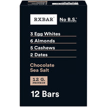 RXBAR Protein Bars, 12 Count, 22oz Box, Chocolate Sea Salt