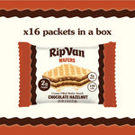 Rip Van Chocolate Hazelnut Wafer Cookies, 16 Count, Individually Wrapped