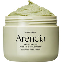 arencia korean rice mochi face cleanser gentle scrub all in one for deep cleansing and moisturizing