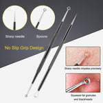 boxoyx 10 pcs pimple remover comedone extractor kit with box for quick and easy removal