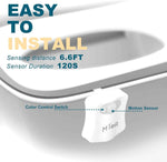 MIEFL Toilet Light Motion Sensor 16 Colors Changing (2 Pack),LED Glow Bowl inside Toilet Light, Smart Night Light for Bathroom, Cool Funny White Elephant Gag Gift Christmas Dad Teen Boy Girl Men Women