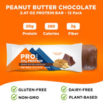 Plant-based protein bars with 20g protein, gluten-free, non-GMO, dairy-free, vegan snack
