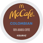 McCafe Colombian Single Serve Coffee Keurig K-Cup Pods Medium Roast 60 Count