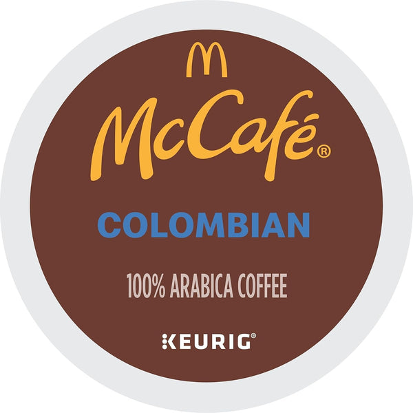 McCafe Colombian Single Serve Coffee Keurig K-Cup Pods Medium Roast 60 Count