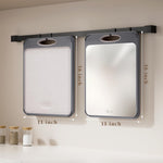 Kitchen cutting board with 304 stainless steel and wheat straw PP design