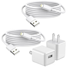 iPhone Charger,2Pack 6FT USB Wall Charger Fast Charging USB Cable Charging Cube Travel Plug Block with 6Foot Fast Cuble Lightning Cable Cord for iPhone 14 13 12 11 Pro Max XS XR X 8 7 SE2022 iPad