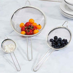 Cuisinart Mesh Strainers, 3-Count Set with Stainless Steel Mesh and Lifetime Warranty